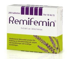 Bild på Remifemin 200 tabletter