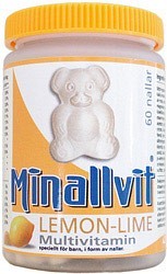 Bild på Minallvit Lemon-Lime 60 st