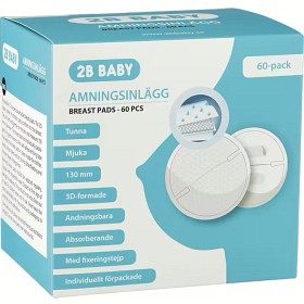 Bild på 2B Baby Amningsinlägg 3D 60-pack