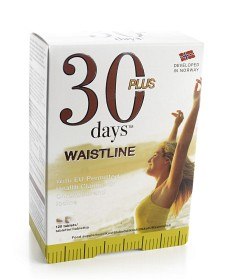 Bild på 30 Days Plus Waistline 120 tabletter