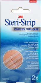 Bild på 3M Steri-Strip Suturtejp brun 2 x 3 strips