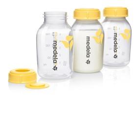 Bild på Medela Bröstmjölksflaska 150 ml 3-pack