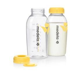 Bild på Medela Bröstmjölksflaska 250 ml 2-pack