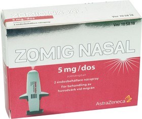 Bild på Zomig Nasal, nässpray, lösning 5 mg/dos 2 x 0,1 ml