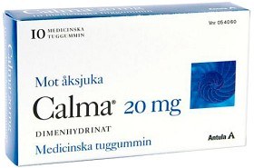 Bild på Calma, medicinskt tuggummi 20 mg 10 st