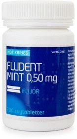 Bild på Fludent Mint, sugtablett 0,5 mg 200 st