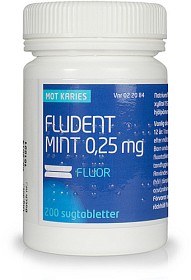 Bild på Fludent Mint, sugtablett 0,25 mg 200 st