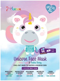 Bild på 7th Heaven Animal Sheet Mask Unicorn