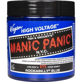 Bild på Manic Panic Semi-Permanent Hair Color Classic Rockabilly Blue 237 ml
