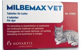 Bild på Milbemax vet. för katter, filmdragerad tablett 4 st