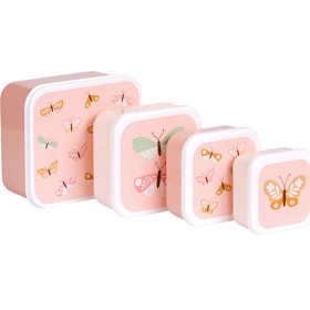 Bild på A Little Lovely Company Lunch & Snackbox Butterflies
