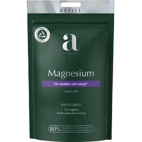 Bild på A+ Magnesium 120 kapslar Refill