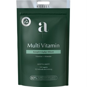 Bild på A+ Multi Vitamin 100 kapslar Refill
