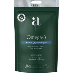 Bild på A+ Omega-3 mjuka kapslar 110 st Refill