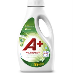 Bild på A+ White Flytande tvättmedel 880 ml