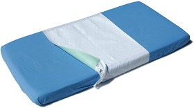 Bild på Absorba lakansskydd, flergångs 85 x 180 cm, spärrskikt av polyuretan 3 st