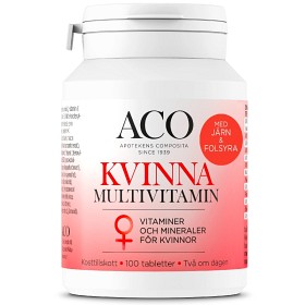 Bild på ACO Kvinna Multivitamin 100 tabletter