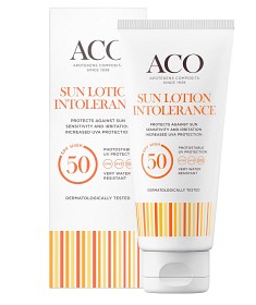 Bild på ACO Sun Lotion Intolerance SPF 50, 100 ml