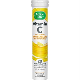 Bild på Active Care C-vitamin Citron 20 brustabletter