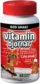 Bild på Active Care Vitaminbjörnar Cola 60 st
