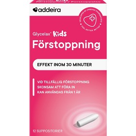 Bild på Addeira Glycelax Kids Förstoppning 12 suppositorier