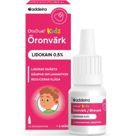 Bild på Addeira OtoDual Kids droppar vid öronvärk 7 ml