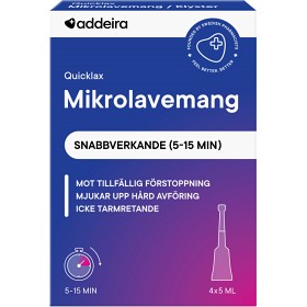 Bild på Addeira Quicklax Mikrolavemang 4x5 ml