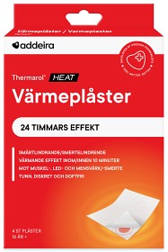 Bild på Addeira Thermarol smärtlindrande värmeplåster 4 st