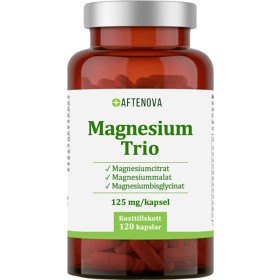 Bild på AfteNova Magnesium Trio 125 mg 120 kapslar