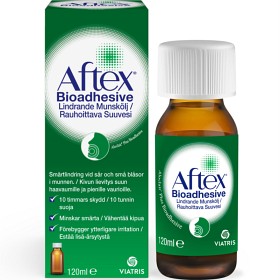 Bild på Aftex Bioadhesive Lindrande munskölj 120 ml