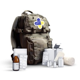 Bild på Akutryggsäck Ukraina 200 kr