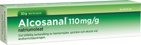 Bild på Alcosanal, rektalsalva 110 mg/g 50 g