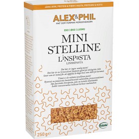 Bild på Alex&Phil Mini Stelline Linspasta 250 g