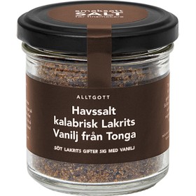 Bild på AlltGott Havssalt Lakrits Vanilj 110 g