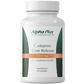 Bild på Alpha Plus C-vitamin Time Release 1000 mg 60 tabletter