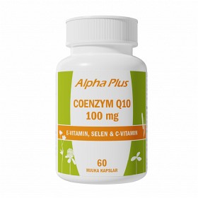 Bild på Alpha Plus Coenzym Q10 100 mg 60 kapslar