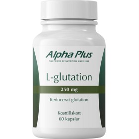 Bild på Alpha Plus L-glutation 250 mg 60 kapslar