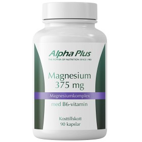 Bild på Alpha Plus Magnesium 375 mg 90 kapslar