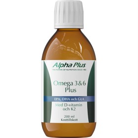 Bild på Alpha Plus Omega 3 & 6 Plus 200 ml