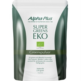 Bild på Alpha Plus Super Greens EKO 220 g