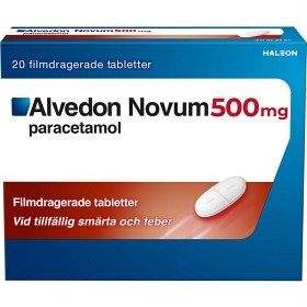 Bild på Alvedon Novum filmdragerad tablett 500 mg 20 st