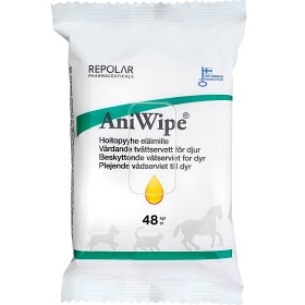 Bild på AniWipe Vårdande tvättservett för djur 48 st