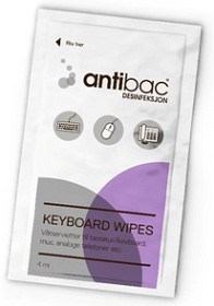 Bild på Antibac Keyboard Wipes 10 st