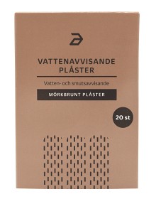 Bild på Apotea Vattenavvisande plåster Mörkbrun 20 st