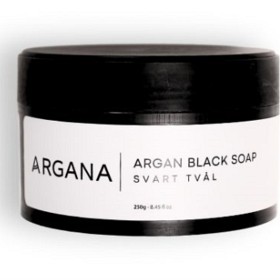 Bild på Argana Black Soap Argan & Ecalyptus 250 g