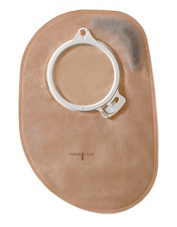 Bild på Assura Plus 2-dels sluten påse Maxi beige ringdiameter 50 mm 30 st