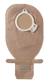 Bild på Assura Plus 2-dels tömbar påse Midi beige ringdiameter 50 mm 30 st