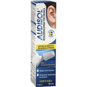 Bild på Audisol Rengöringsspray för öronen 50 ml