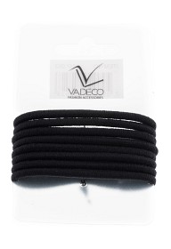 Bild på Avalea Hårsnoddar tjocka svarta 8 st