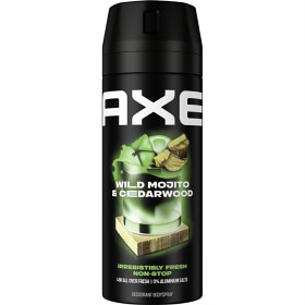 Bild på Axe 48h Wild Mojito & Cedarwood Deodorant Bodyspray 150 ml